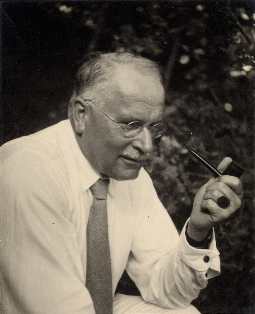 Carl Gustav Jung portræt Grundlægger af jungiansk psykologi