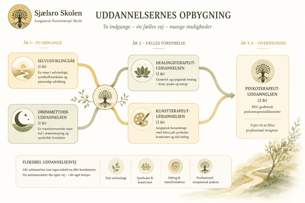Overblik over terapeut uddannelser